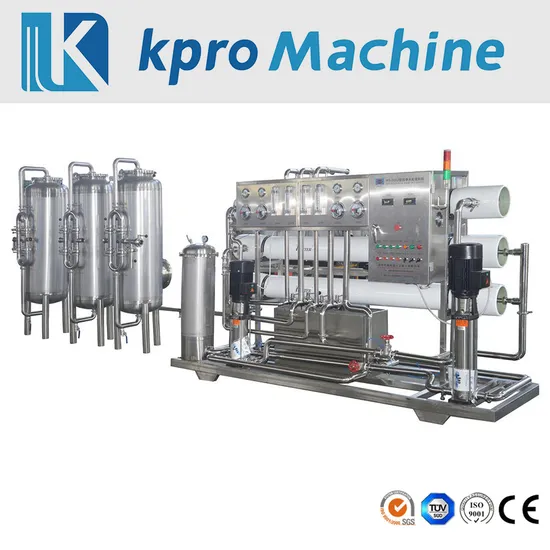 Factory Customized 3000L/H Reverse Osmosis RO Water Treatment Plant for Bottle Pure Water Production
